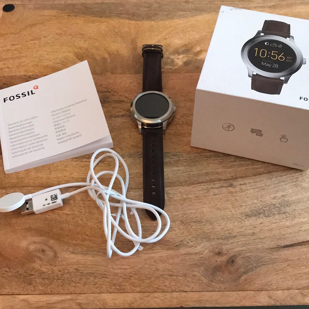 Men’s Fossil Q Founder Smart Watch